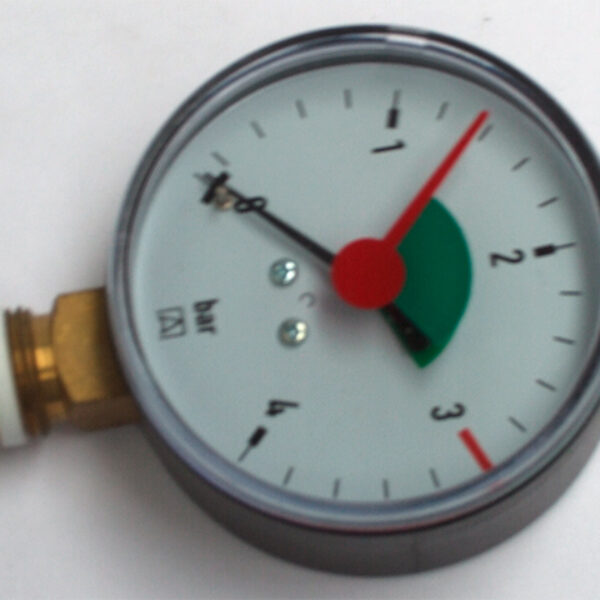 DK Manometer HZ 63 RAD - für ROTEX A1 BO-BG bis BJ 2018