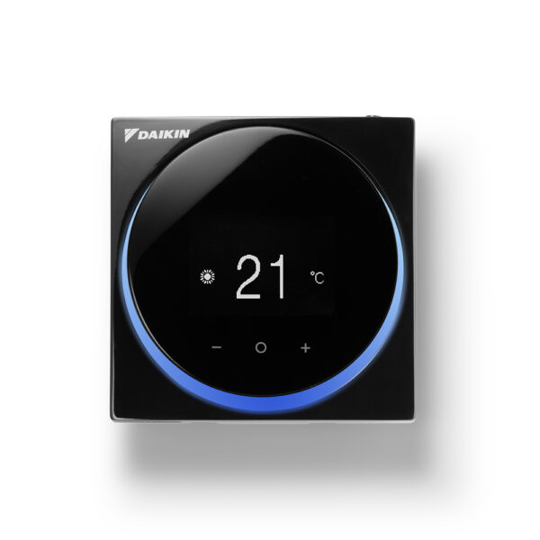 DK Kabel-Raumthermostat Madoka schwarz - (BUS-Komm.) f. DAIKIN Wärmepumpen m. MMI