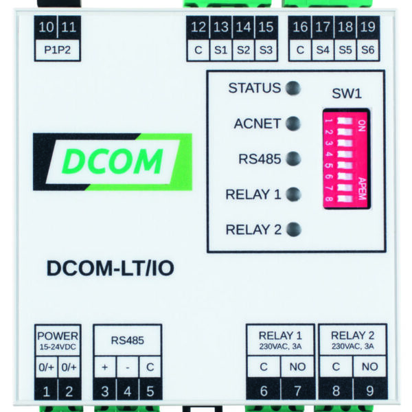 DK DCOM Gateway für Kaskaden I/O zur - Verbindung WP und Kaskadenregler EKCC-W
